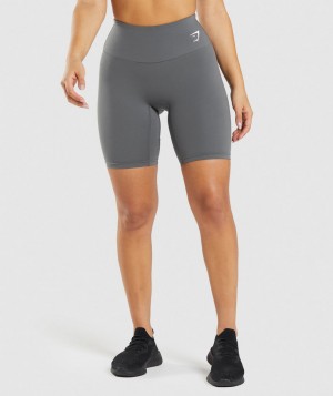 Gymshark Training Cycling Kurze Hose Damen Grau | MGS-016945