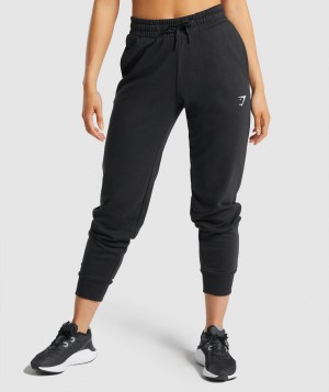 Gymshark Training Jogginghose Damen Schwarz | TIM-084756
