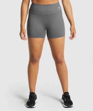 Gymshark Training Kurze Hose Damen Grau | SLK-654813