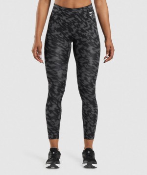 Gymshark Training Leggings Damen Schwarz | DPE-819745