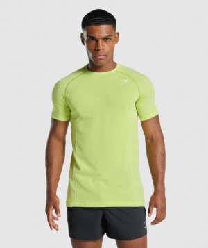 Gymshark Vital Light Seamless T-Shirt Herren Gelb | UYM-964510