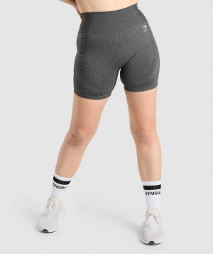 Gymshark Vital Seamless 2.0 Kurze Hose Damen Grau | WJQ-723465