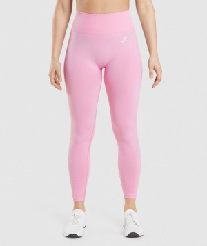 Gymshark Vital Seamless 2.0 Leggings Damen Rosa | KVH-826175