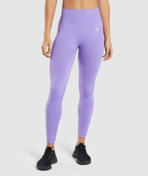 Gymshark Vital Seamless 2.0 Leggings Damen Helllila | LCX-431895