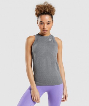 Gymshark Vital Seamless 2.0 Light Muskelshirt Damen Grau | JVE-312578