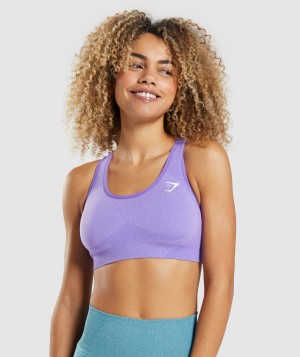 Gymshark Vital Seamless 2.0 Sport BH Damen Helllila | UPC-975481