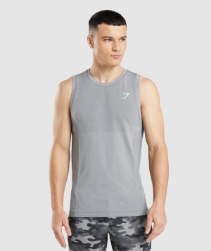 Gymshark Vital Seamless Light Muskelshirt Herren Grau | CDR-937126