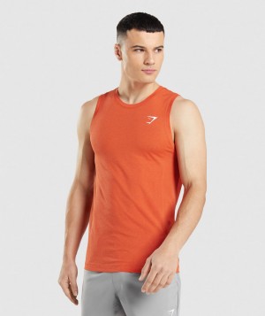 Gymshark Vital Seamless Light Muskelshirt Herren Orange | VZW-583109